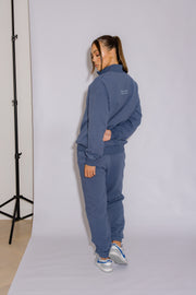 Half Zip Jumper Oversized | Moonlight Blue