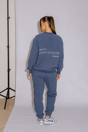 Essential Crew Jumper | Moonlight Blue