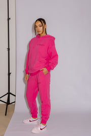 Essential Track Pant Relaxed Fit | Hot Pink