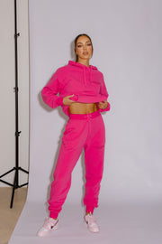 Essential Track Pant Relaxed Fit | Hot Pink