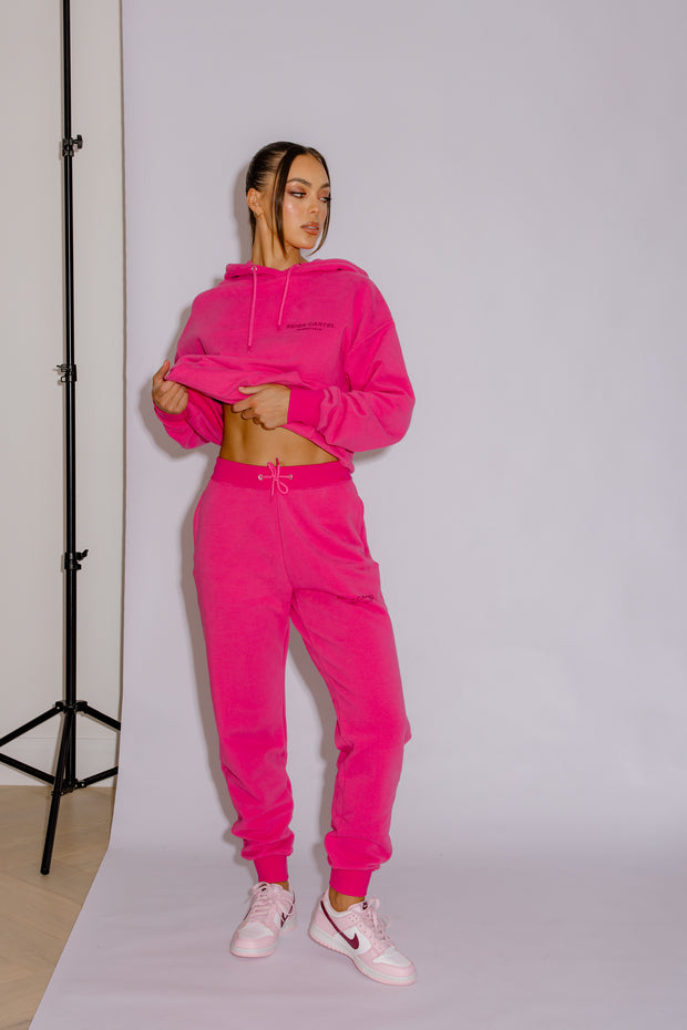 Essential Track Pant Relaxed Fit | Hot Pink