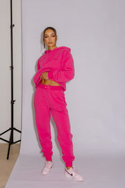 Essential Track Pant Relaxed Fit | Hot Pink