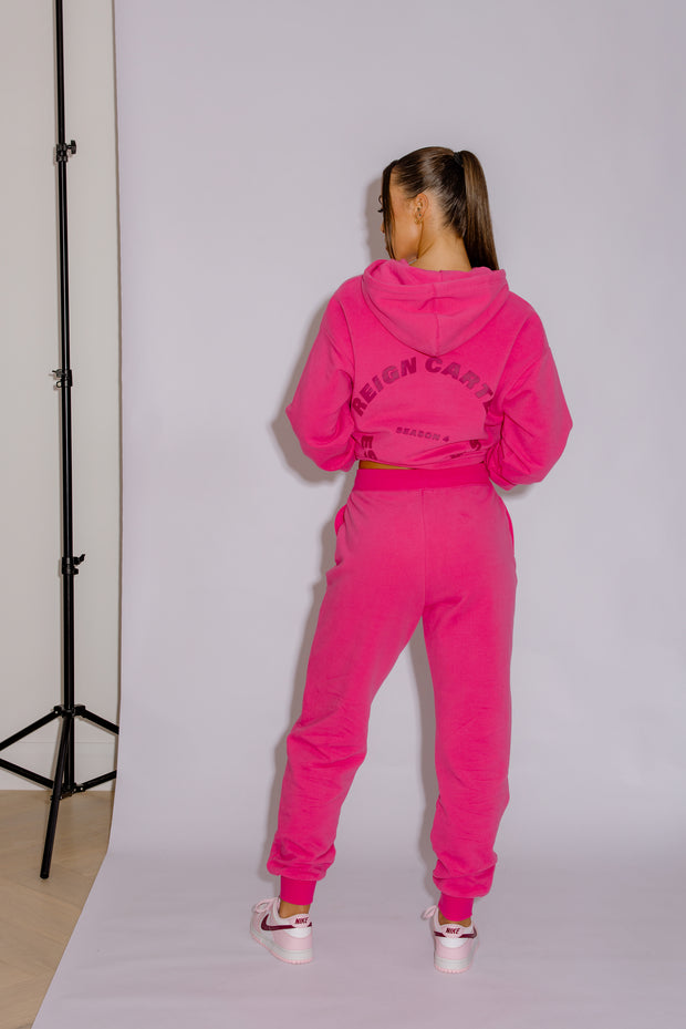 Essential Track Pant Relaxed Fit | Hot Pink