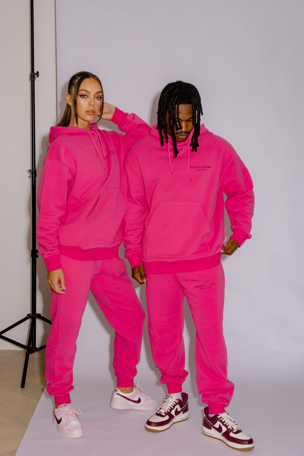 Essential Track Pant Relaxed Fit | Hot Pink