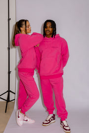 Essential Track Pant Relaxed Fit | Hot Pink