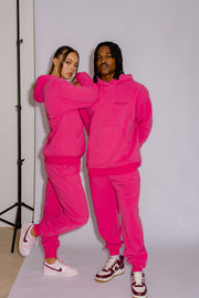 Essential Track Pant Relaxed Fit | Hot Pink