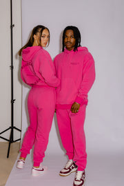 Essential Track Pant Relaxed Fit | Hot Pink