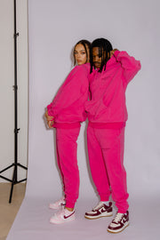 Essential Track Pant Relaxed Fit | Hot Pink