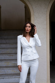 Addison Blazer | Ivory