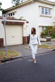 Addison Blazer | Ivory