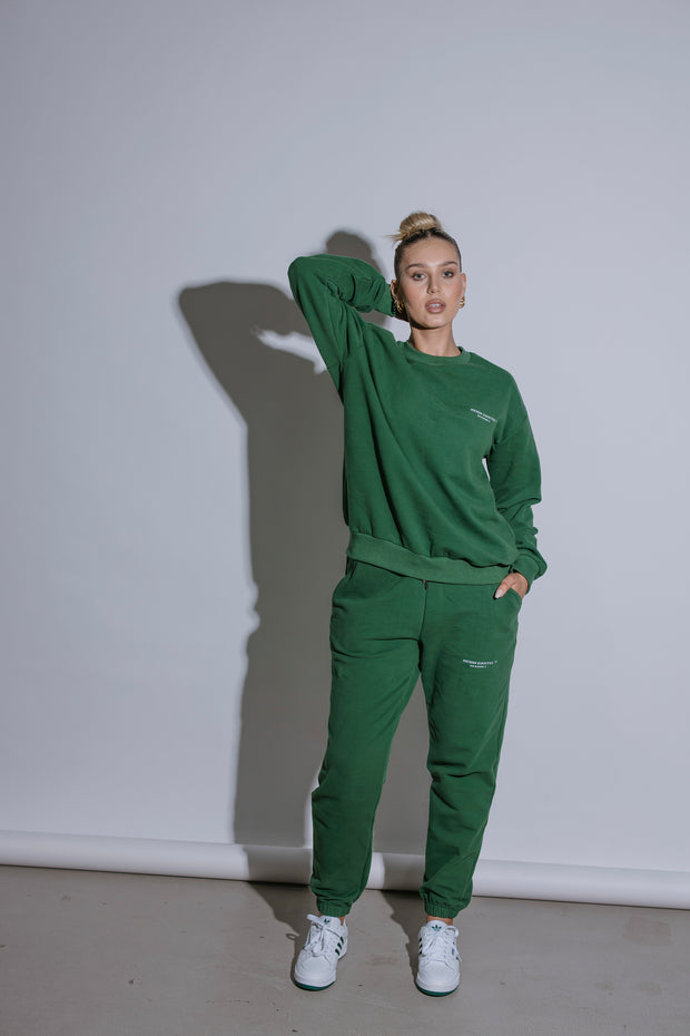 Essential Track Pant | Forest Green