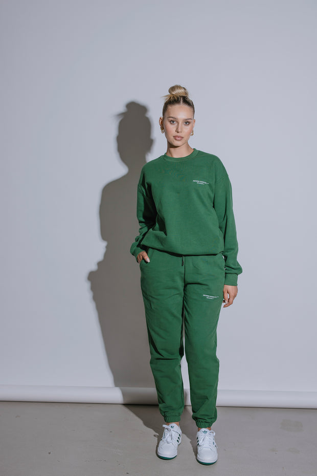 Essential Track Pant | Forest Green