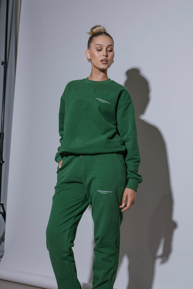 Essential Track Pant | Forest Green