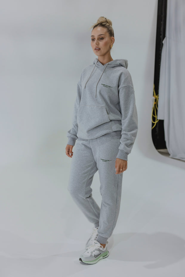 Essential Track Pant Relaxed Fit | Grey Marle