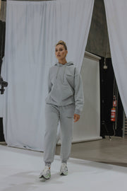 Essential Track Pant Relaxed Fit | Grey Marle