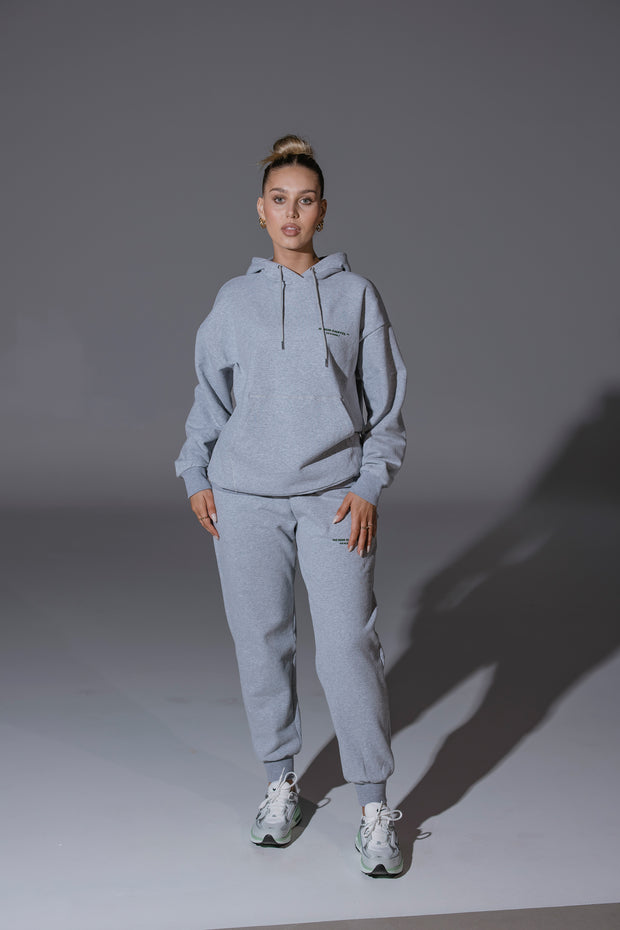 Essential Hoodie | Grey Marle