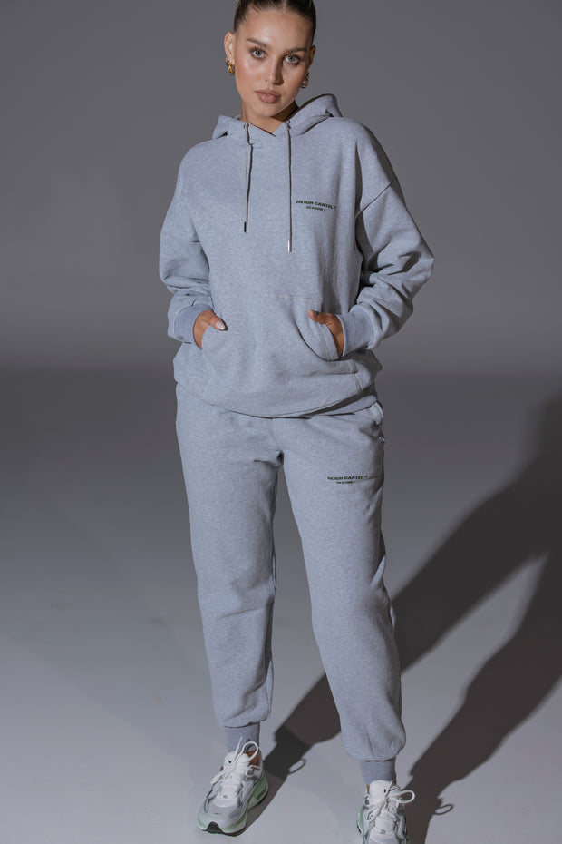 Essential Track Pant Relaxed Fit | Grey Marle