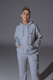 Essential Hoodie | Grey Marle