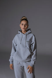 Essential Hoodie | Grey Marle