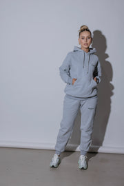 Essential Track Pant Relaxed Fit | Grey Marle