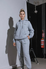 Essential Track Pant Relaxed Fit | Grey Marle