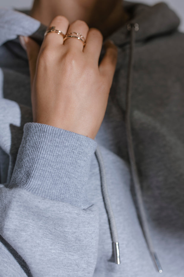 Essential Hoodie | Grey Marle