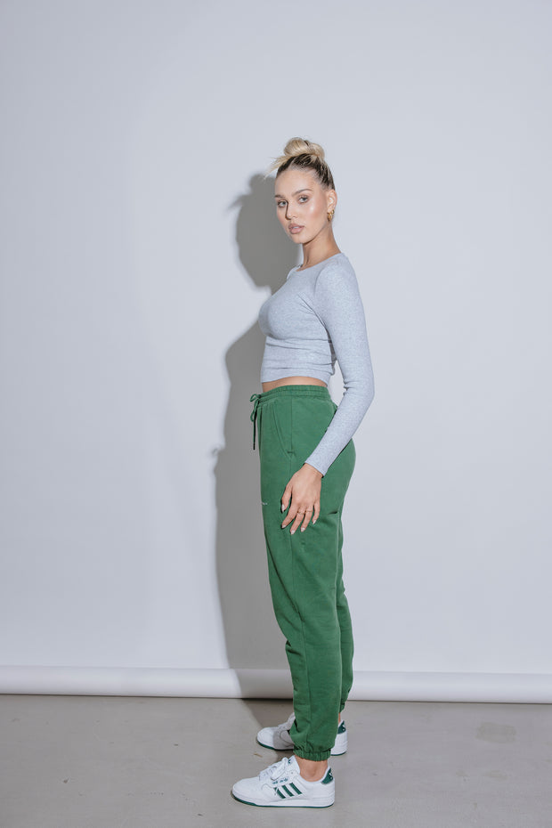 Essential Track Pant | Forest Green