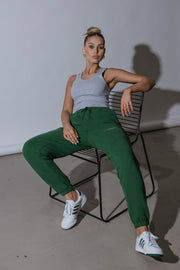 Essential Track Pant | Forest Green