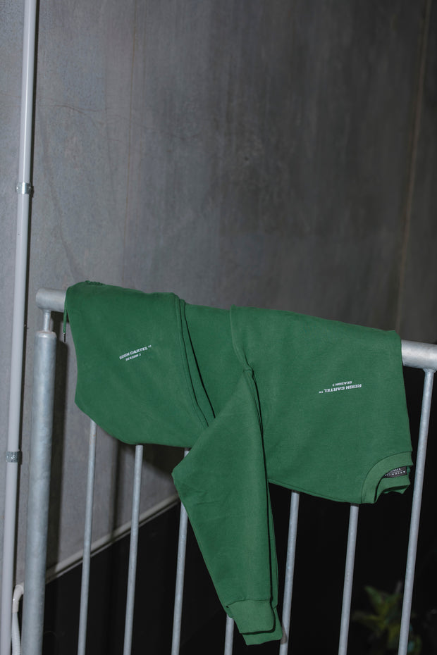 Essential Crew Jumper | Forest Green