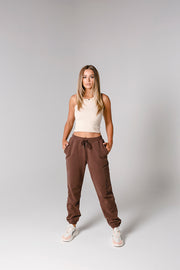 Essential Track Pant | Brown