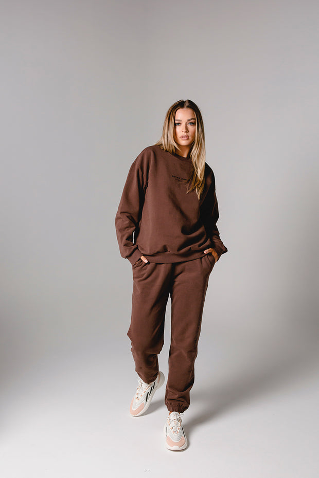 Essential Track Pant | Brown