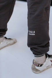 Tess Track Pants | Charcoal