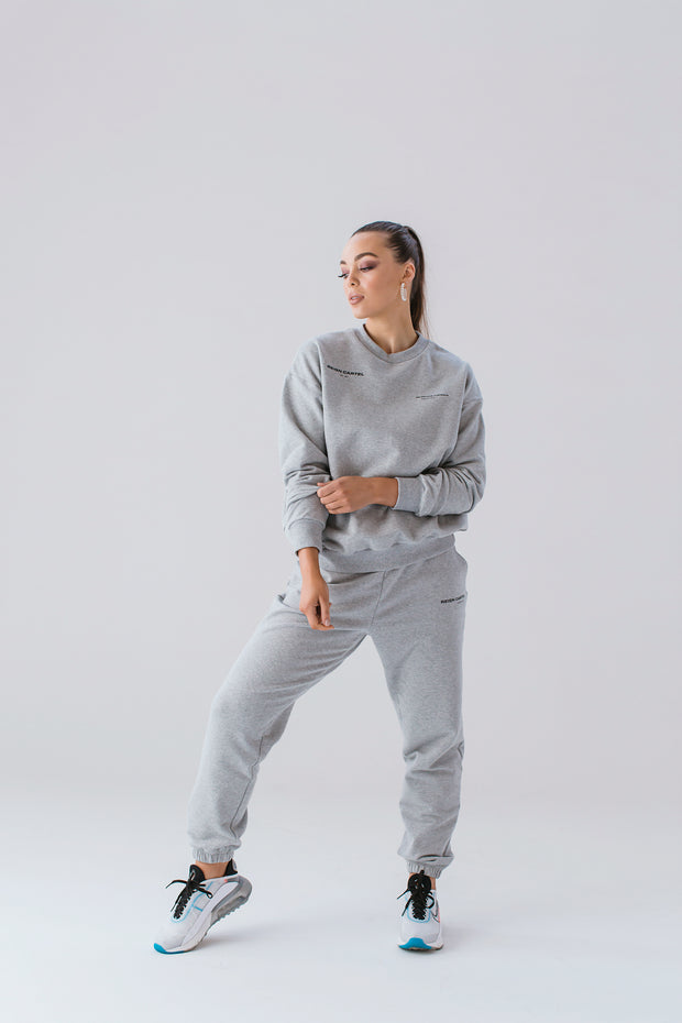 Essential Crew Jumper | Grey