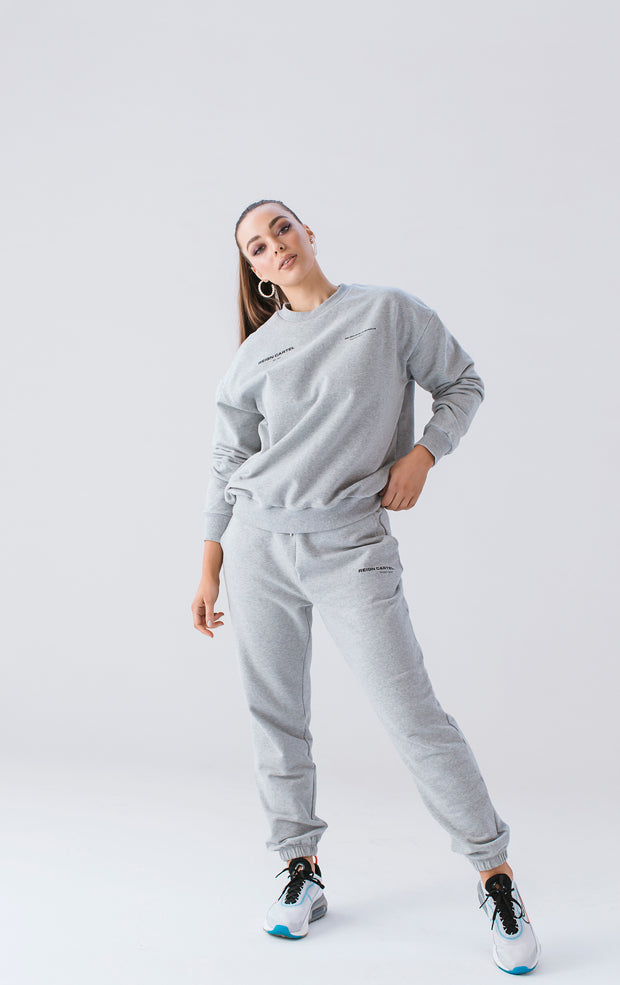 Essential Crew Jumper | Grey