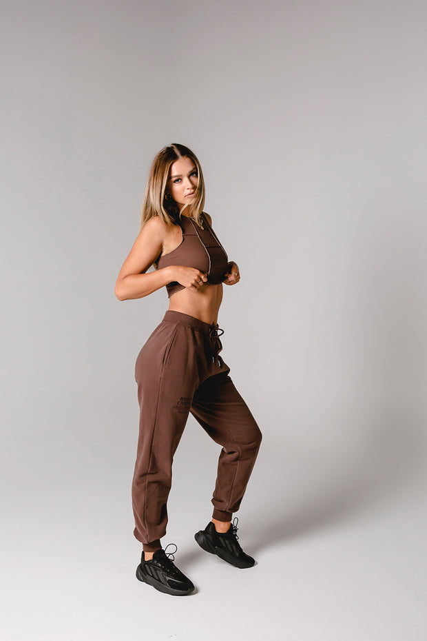 Essential Track Pant Relaxed Fit | Brown