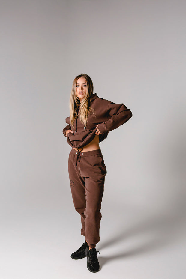 Essential Track Pant Relaxed Fit | Brown