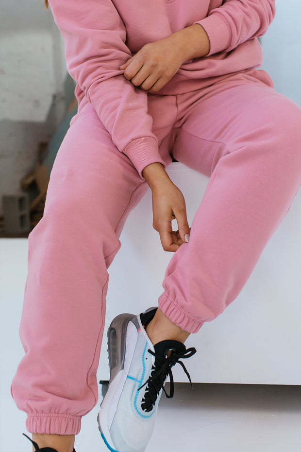 Essential Track Pant | Dusty Coral