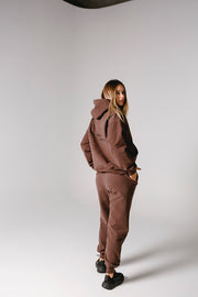 Essential Track Pant Relaxed Fit | Brown