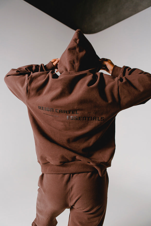 Essential Hoodie | Brown