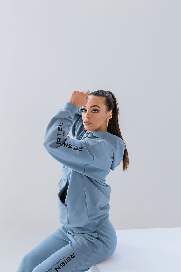 Essential Hoodie | Dusty Blue