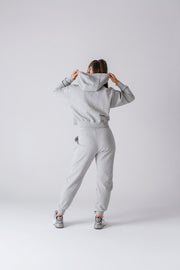 Cropped Hoodie | Grey