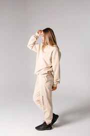 Essential Crew Jumper | Oatmeal