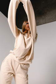 Essential Crew Jumper | Oatmeal