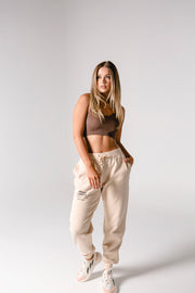 Essential Track Pant Relaxed Fit | Oatmeal