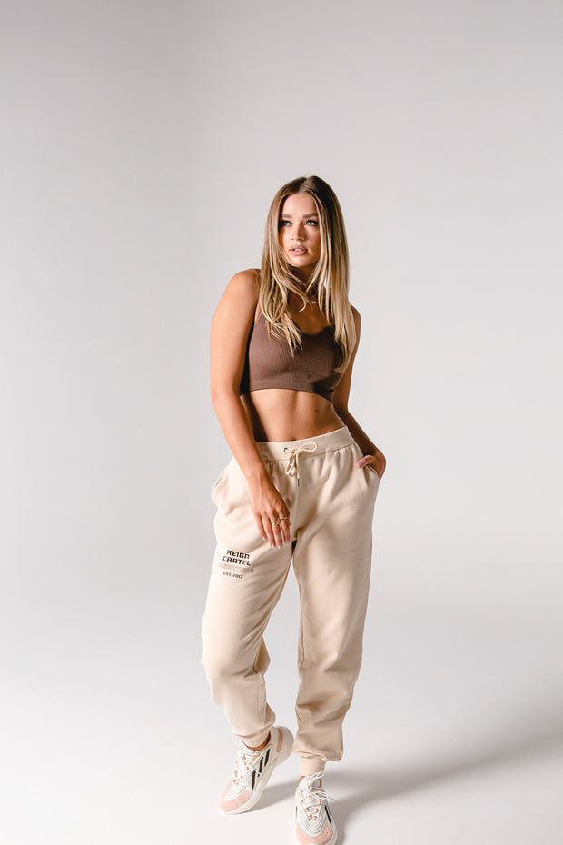 Essential Track Pant Relaxed Fit | Oatmeal