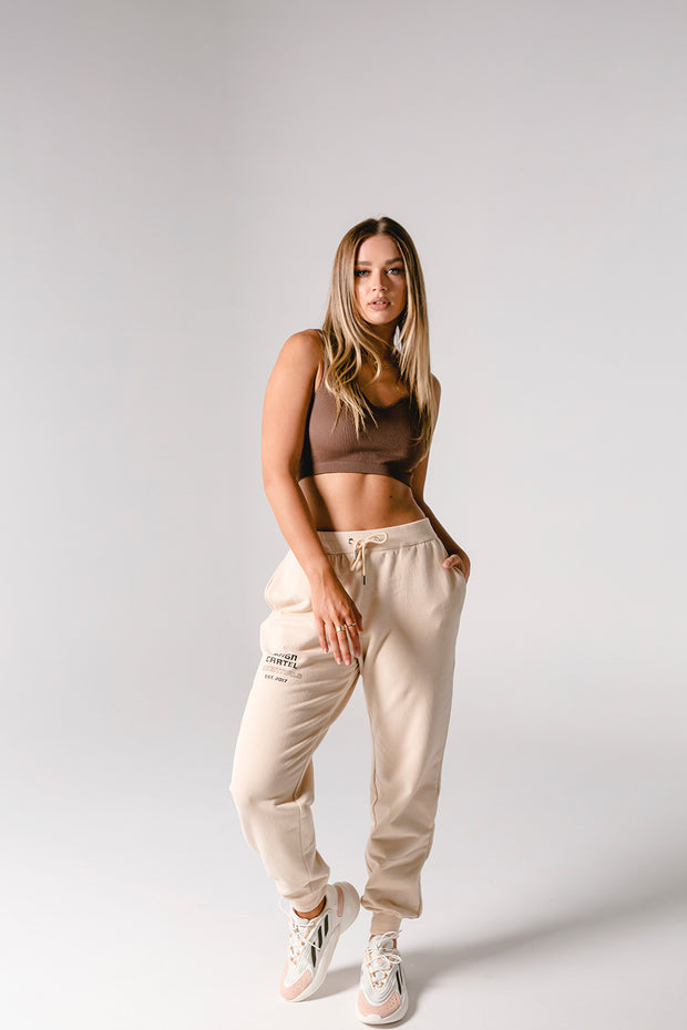 Essential Track Pant Relaxed Fit | Oatmeal