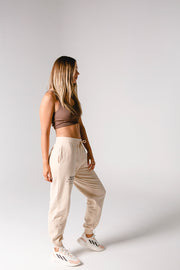 Essential Track Pant Relaxed Fit | Oatmeal