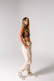 Essential Track Pant Relaxed Fit | Oatmeal