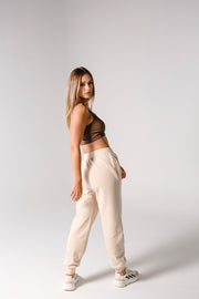 Essential Track Pant Relaxed Fit | Oatmeal