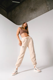 Essential Track Pant Relaxed Fit | Oatmeal